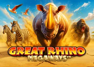 ไฮโลไทย Great Rhino Megaways ทดลองเล่นฟรี